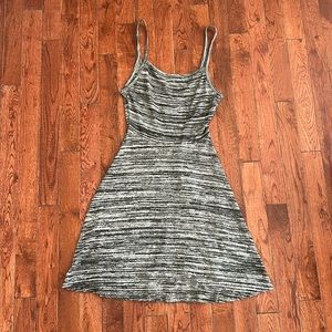 Cute striped strappy casual dress